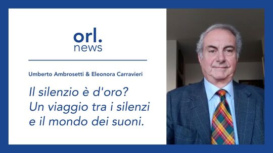 Umberto Ambrosetti presenta \Il silenzio è d'oro? Un viaggio tra i silenzi e il mondo dei suoni.\