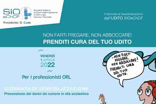 1ª Giornata di sensibilizzazione dell'udito SIOeCHCF